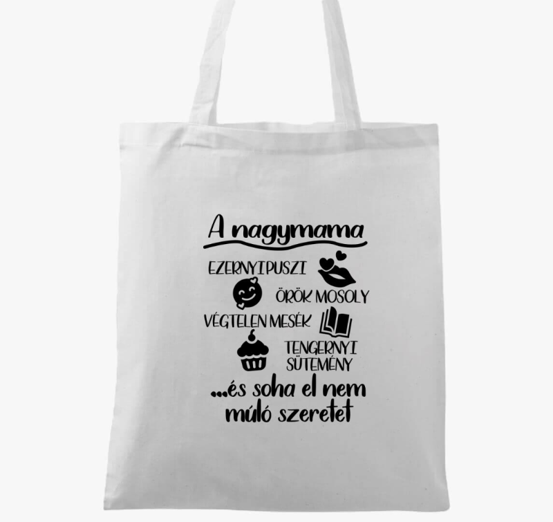 A nagymamák szeretete vászontáska