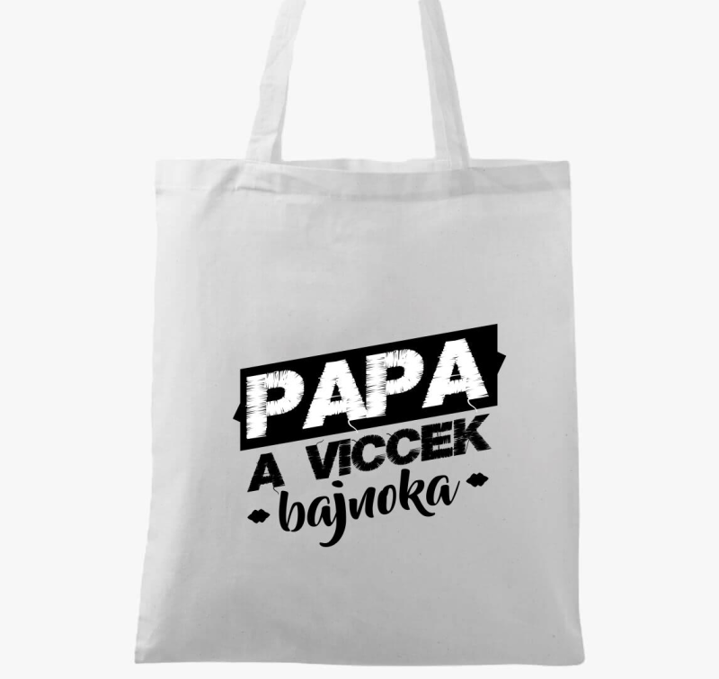 Papa Viccek Bajnoka vászontáska