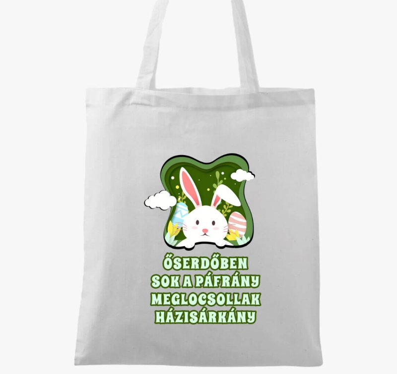Locsolkodó verses vászontáska
