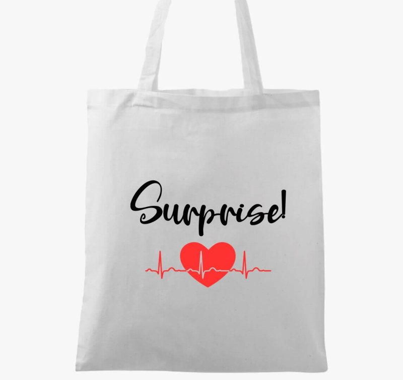 Meglepetés! - kismama vászontáska