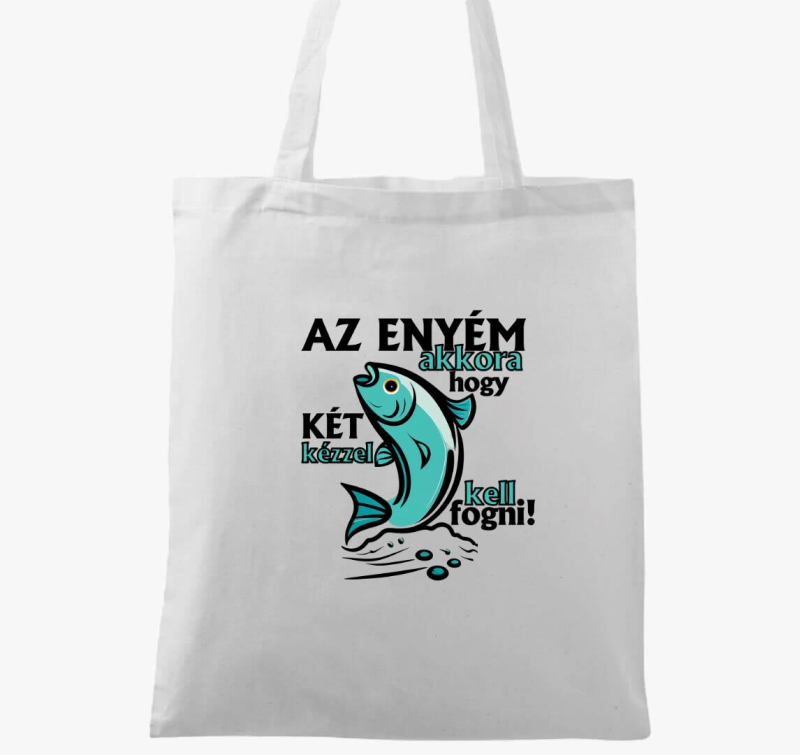 Az enyém akkora, hogy... vászontáska