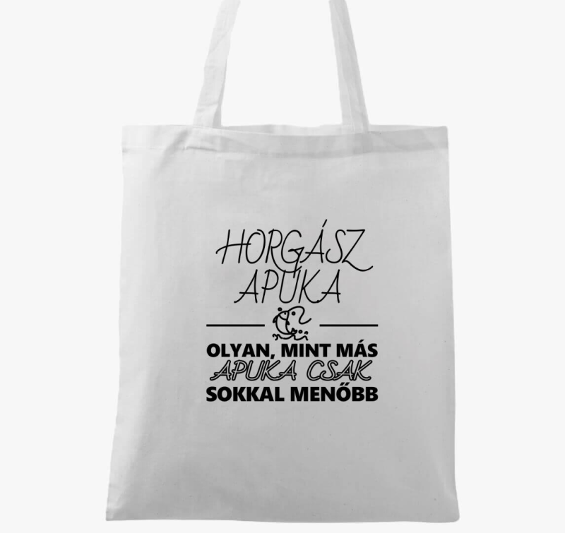 Horgász apuka vászontáska