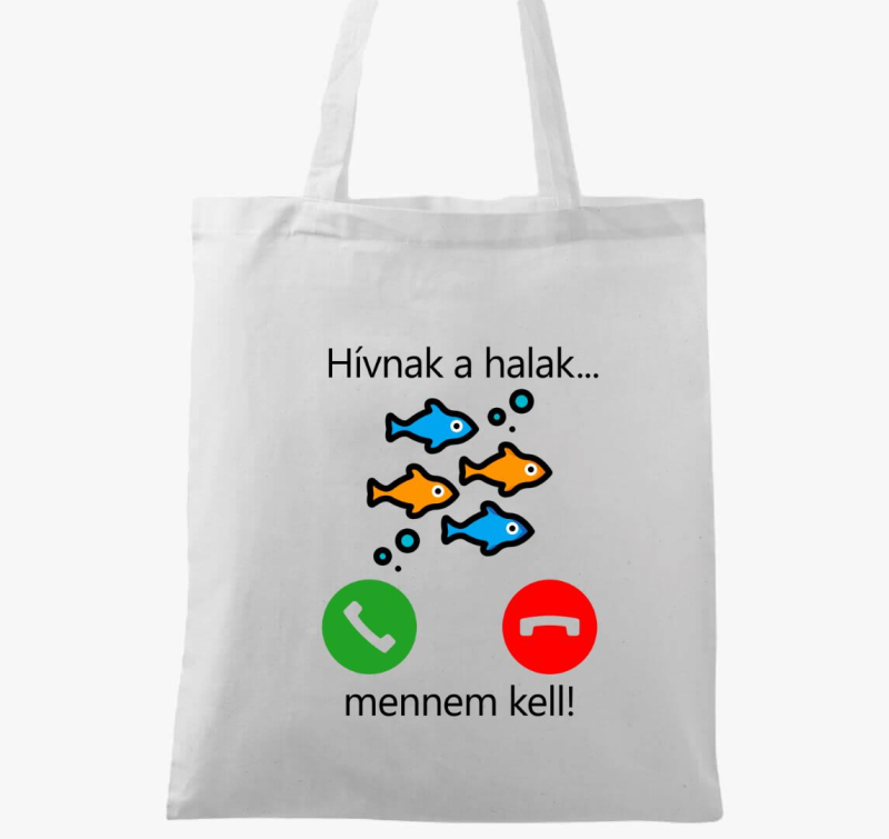 Hívnak a halak... vászontáska