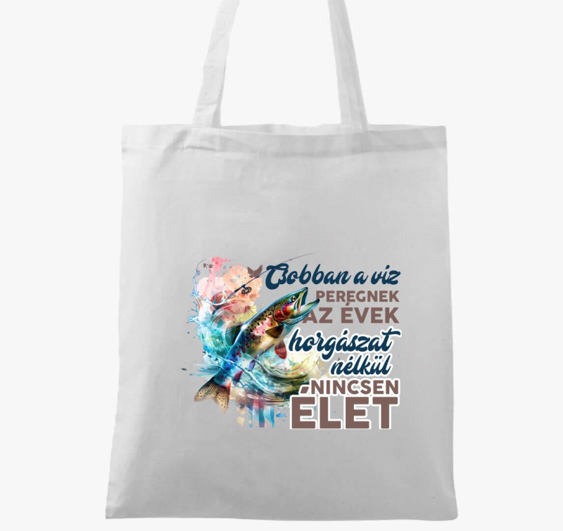 Csobban a víz, peregnek az évek vászontáska