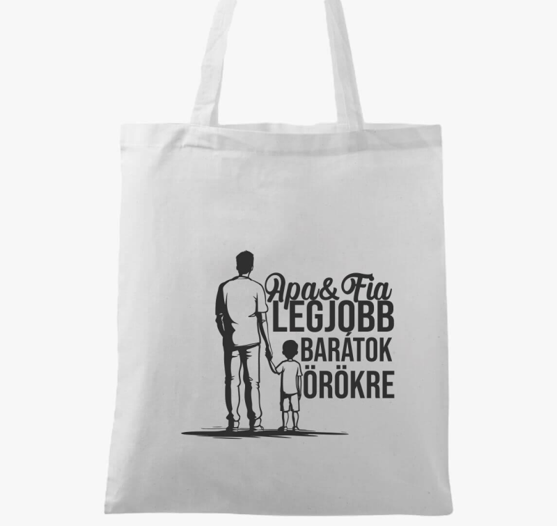 Apa & Fia legjobb barátok vászontáska