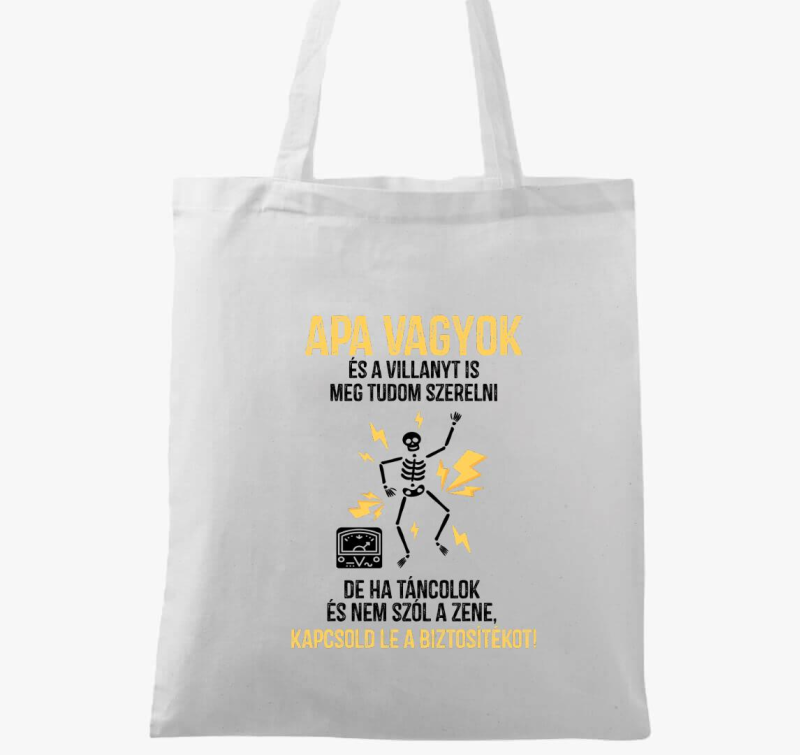 Apa vagyok... vicces vászontáska