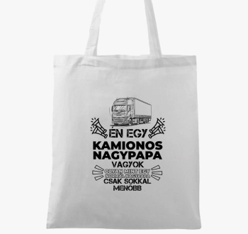 Kamionos nagypapa vagyok vászontáska