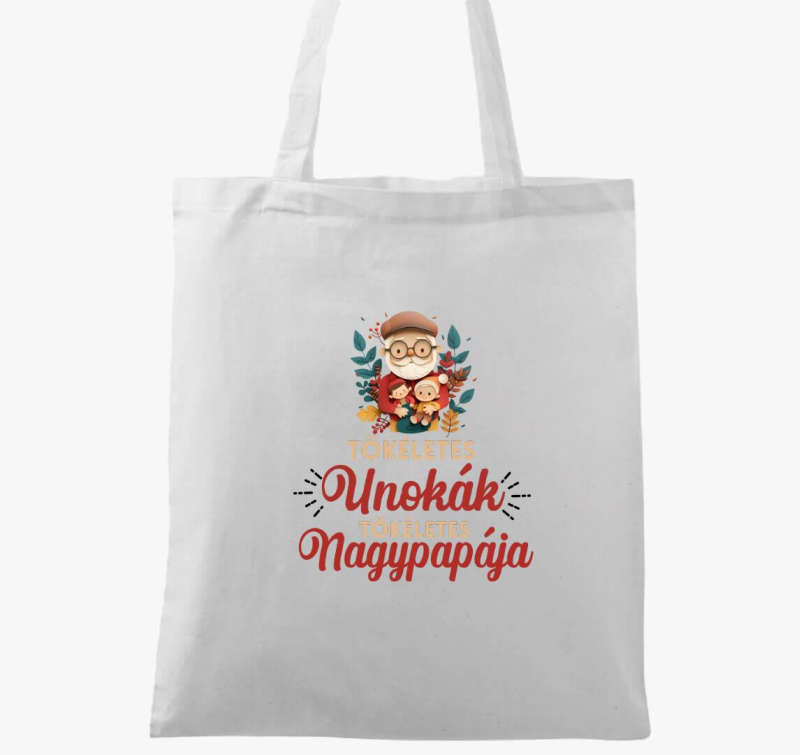 Tökéletes unokák tökéletes nagypapája vászontáska
