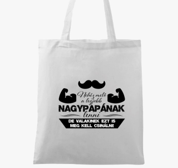 Nehéz meló a legjobb nagypapának lenni vászontáska