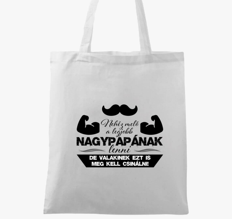 Nehéz meló a legjobb nagypapának lenni vászontáska