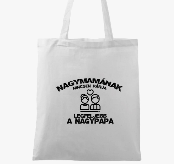 Nagymamának nincsen párja vászontáska