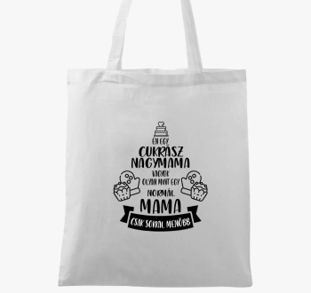 Cukrász nagymama vagyok vászontáska