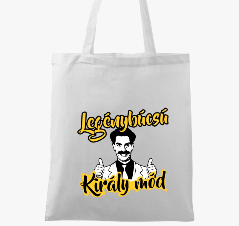 Legénybúcsú Király mód vászontáska