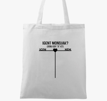 Igent mondjak ? vász