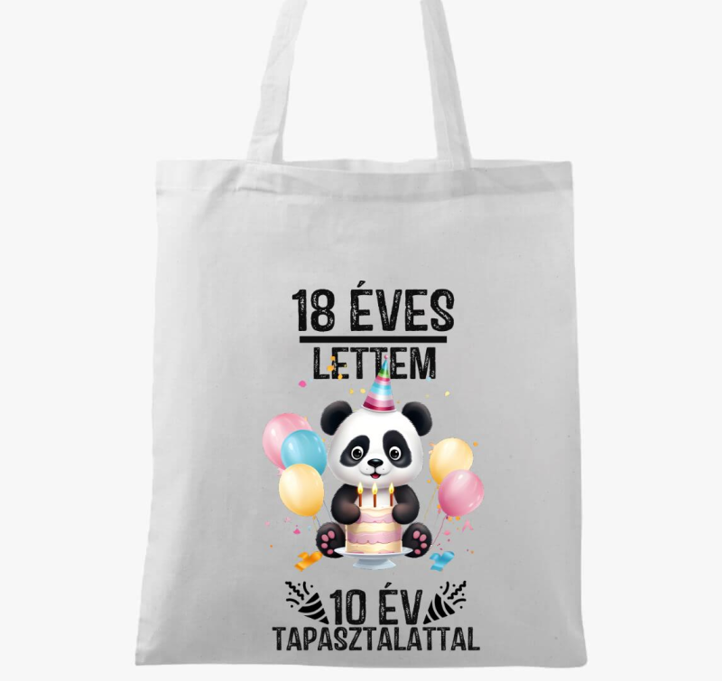 18 éves lettem 10 év alatt vászontáska