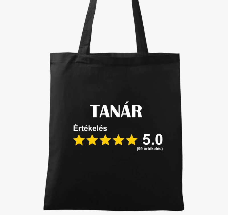 Tanár értékelős vászontáska