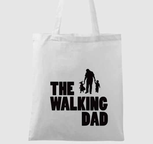 The walking dad apáknak vászon...