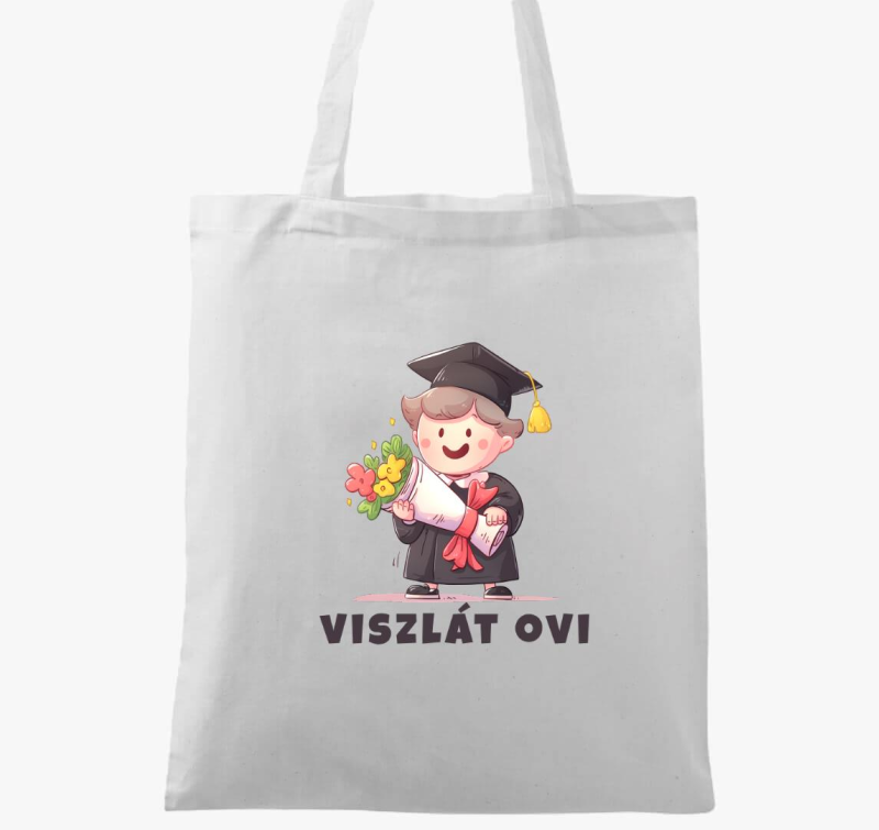 Viszlát ovi vászontáska