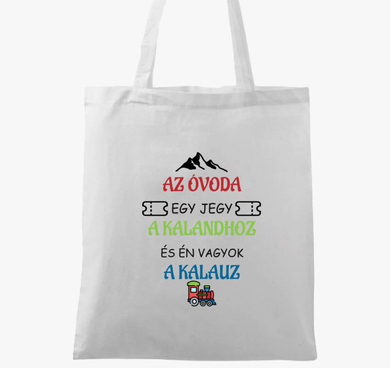 Az óvoda egy jegy vászontáska