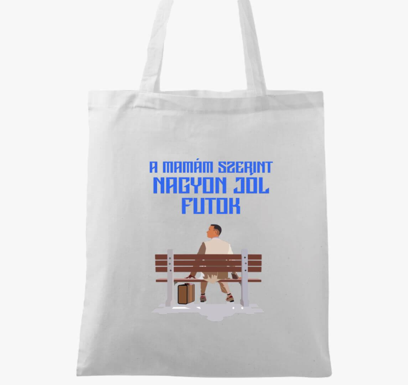 A Mamám Szerint Nagyon Jól Futok vászontáska 