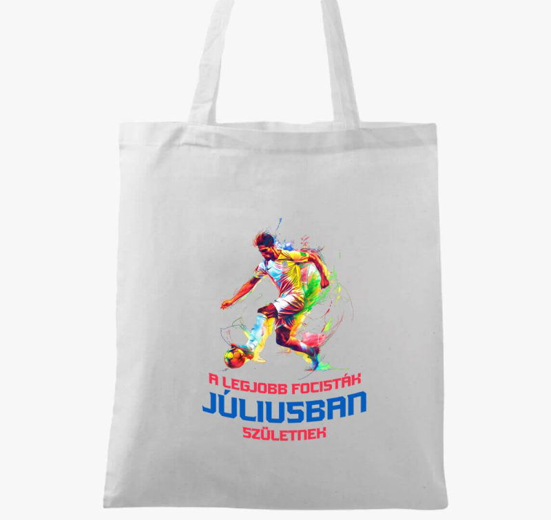 A Legjobb Focisták Júliusban Születnek vászontáska 