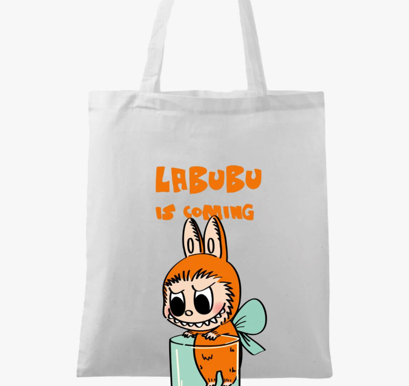 Labubu érkezik vászontáska