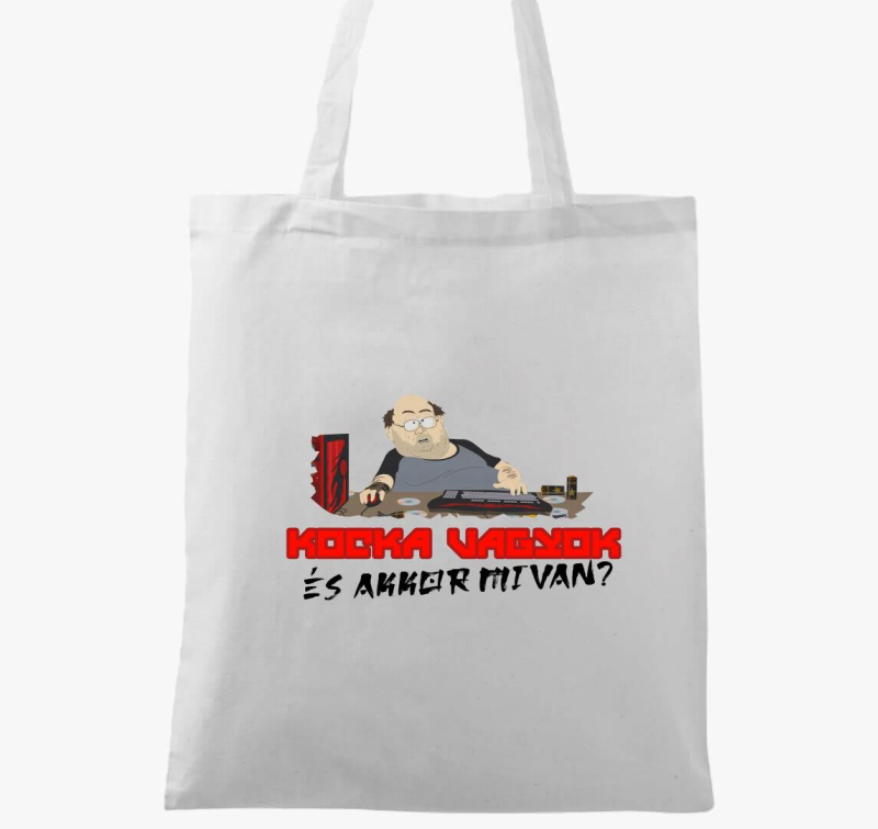 Kocka vagyok vászontáska