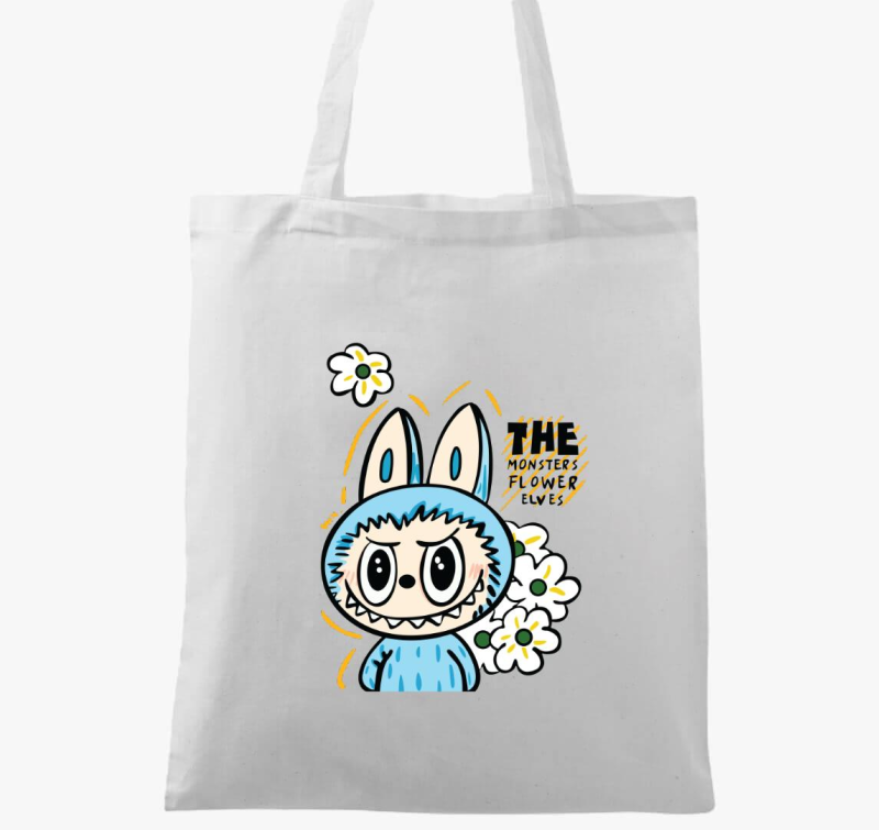 The monster-flower elves labubu vászontáska 