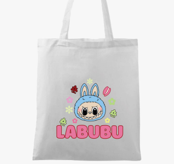 Kék fejű labubu vászontáska 
