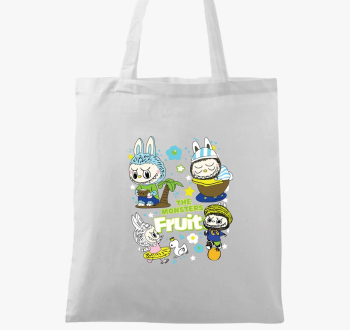 Fruit monster labubu vászontáska 