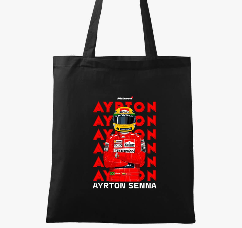 Ayrton Senna Feliratos vászontáska