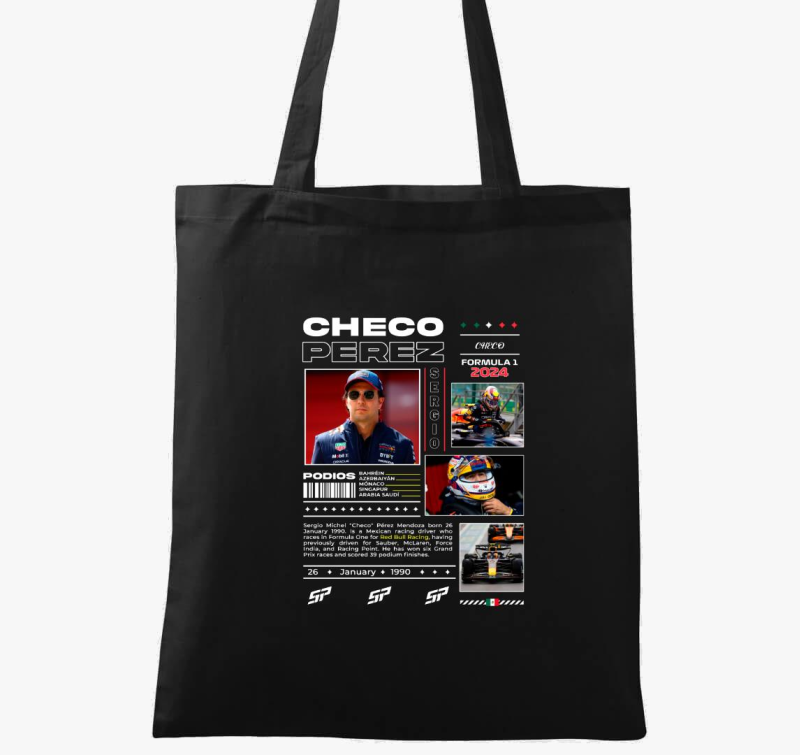 Checo Perez vászontáska