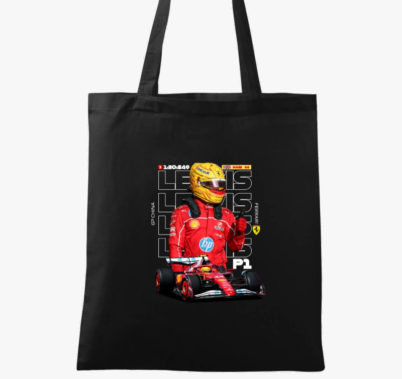 Lewis Hamilton Ferrari Fotó vászontáska