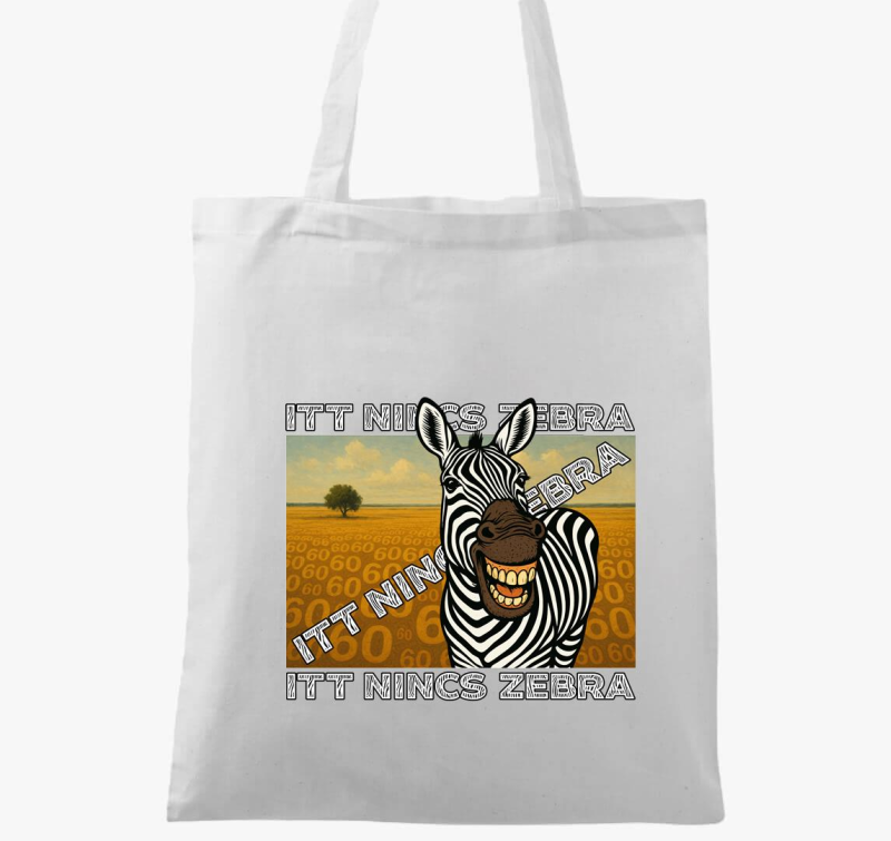 Itt nincs Zebra! #1 vászontáska
