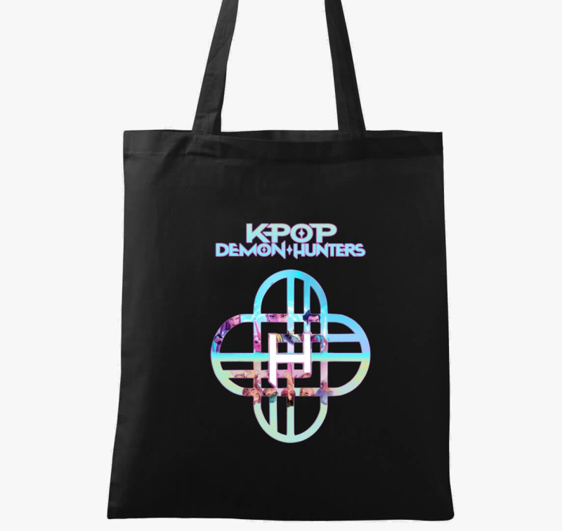 Kpop Demon Hunters logó vászontáska