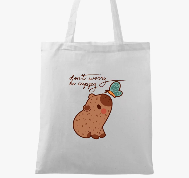 Don't worry be cappy vászontáska