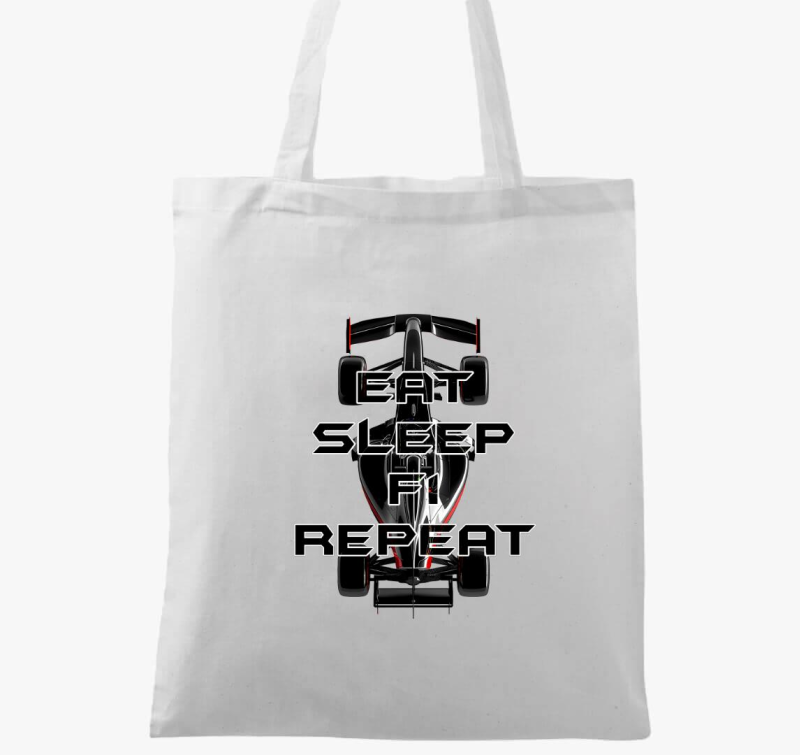 Eat Sleep F1 Repeat vászontáska