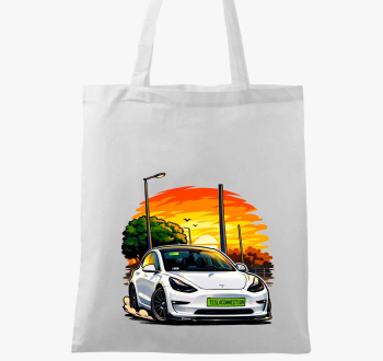 TeslaConnection Snowflake vászontáska