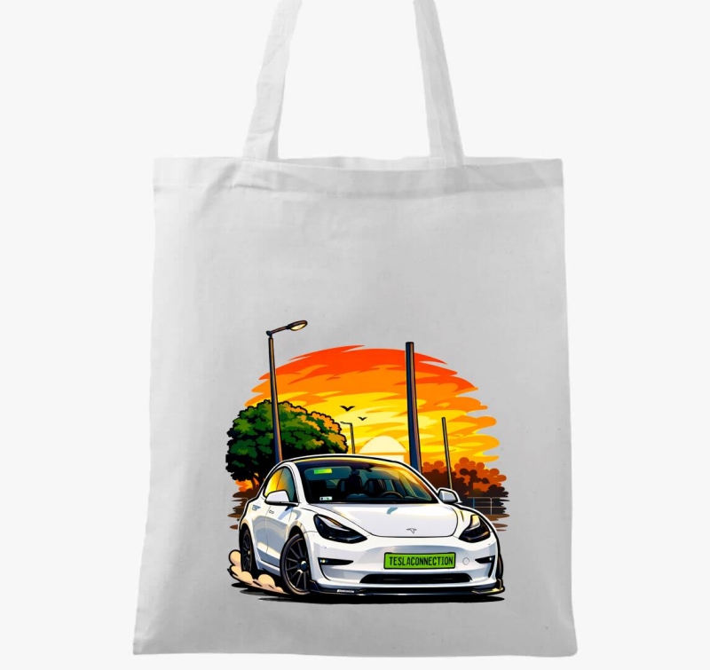 TeslaConnection Snowflake vászontáska
