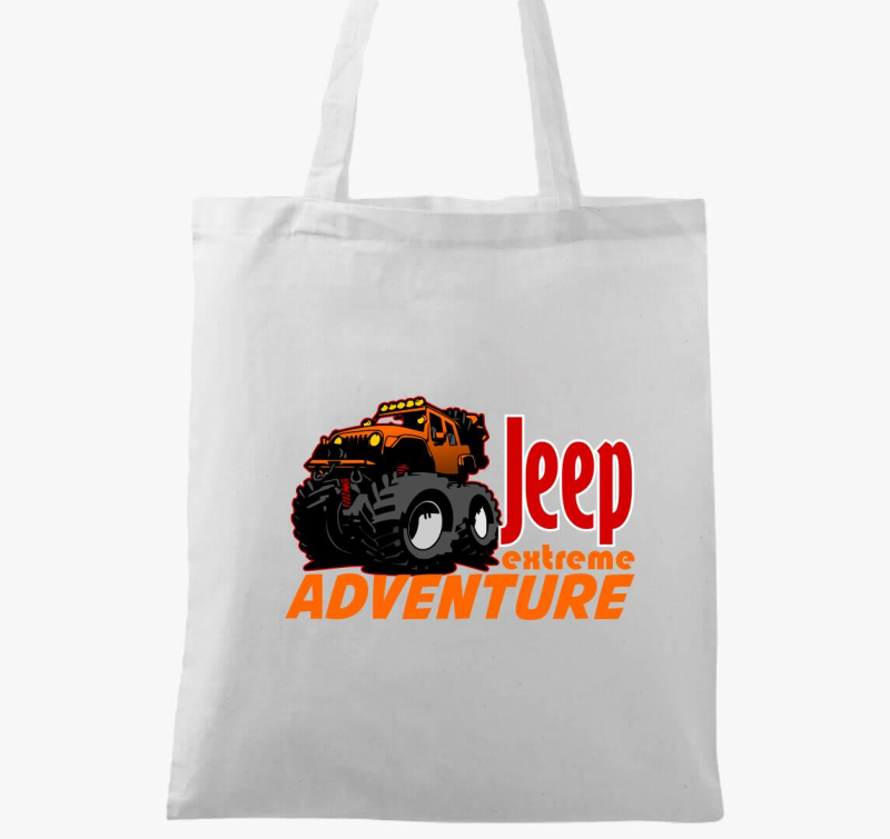 Jeep mintás vászontáska