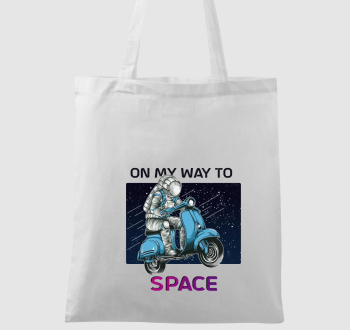 On my way to Space vászontáska