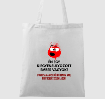 Kiegyensúlyozott vászontáska