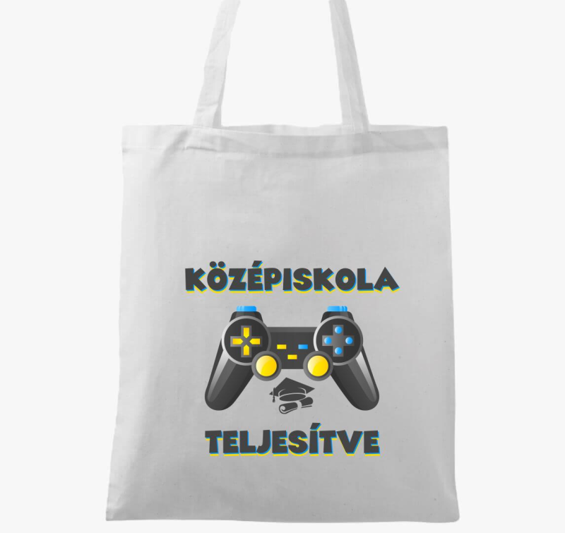 Középiskola teljesítve vászontáska