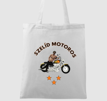 Szelíd Motoros vászontáska