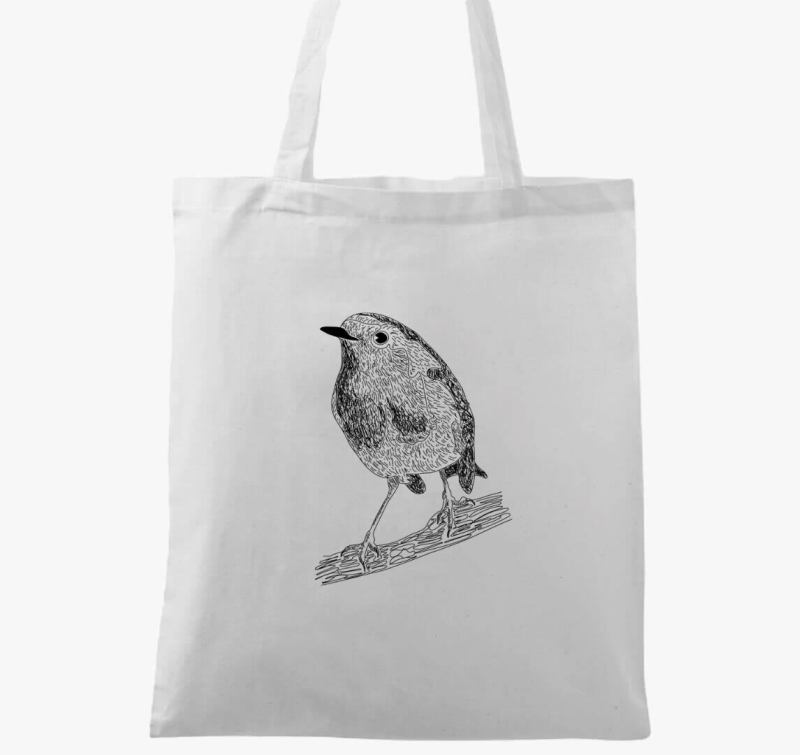 Vörösbegy vászontáska