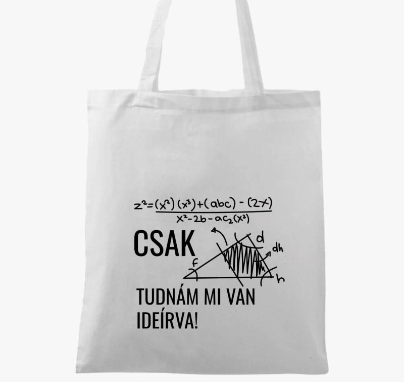 Csak tudnám mi van ideírva vászontáska