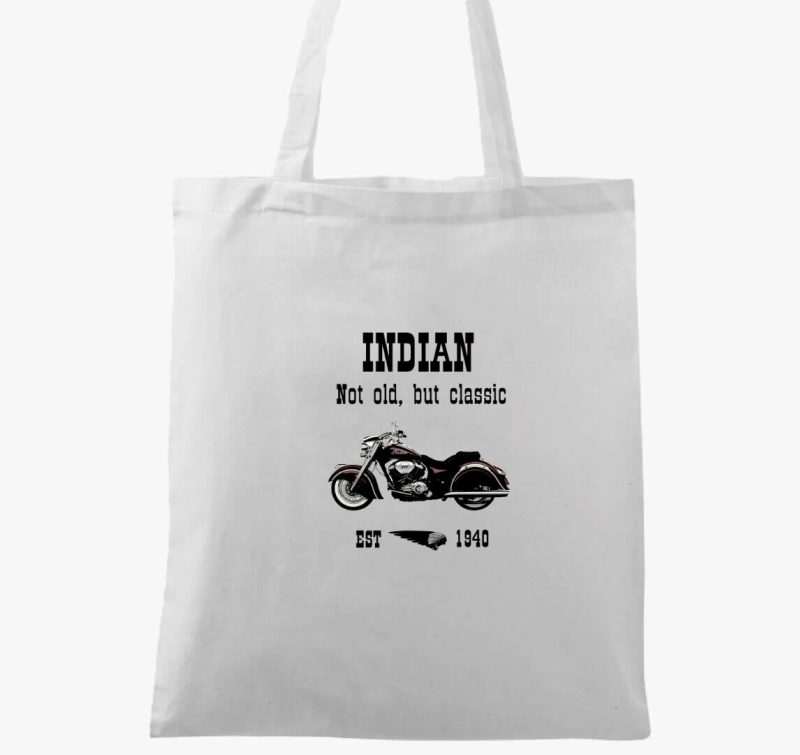 Klasszikus Indián Motor vászontáska