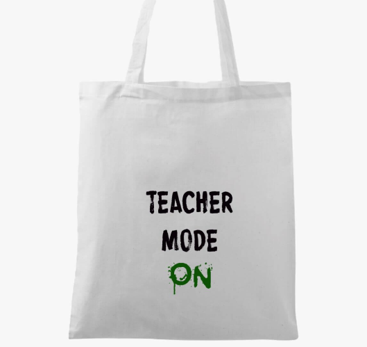 Tanármód be vászontáska