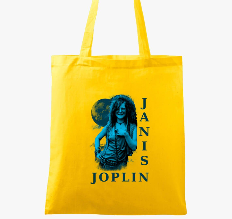 Janis Joplin kék portré vászontáska