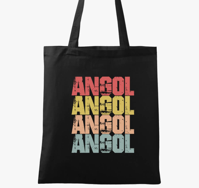 Angol feliratos vászontáska